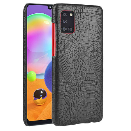 Samsung Galaxy A31 Cover mit Krokodilhaut-Effekt