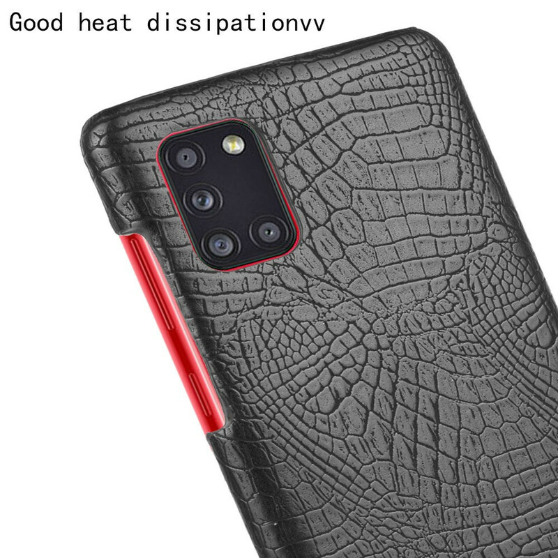 Samsung Galaxy A31 Cover mit Krokodilhaut-Effekt