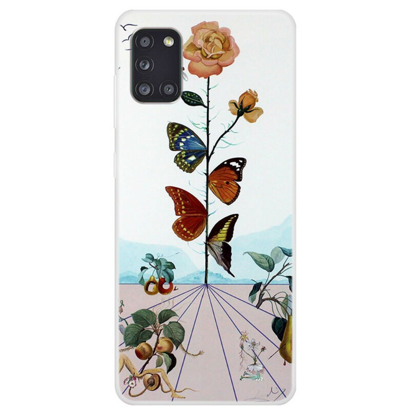 Samsung Galaxy A31 Cover Schmetterlinge der Natur