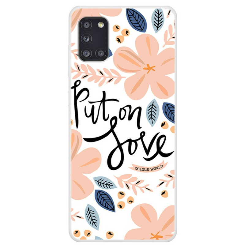 Samsung Galaxy A31 Put On Love Cover