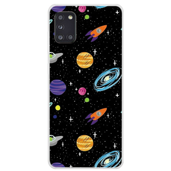 Samsung Galaxy A31 Planet Galaxy Cover