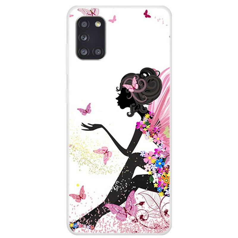 Samsung Galaxy A31 Butterfly Lady Cover
