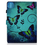 iPad Air 10.9" (2020) Hülle Grüne Schmetterlinge