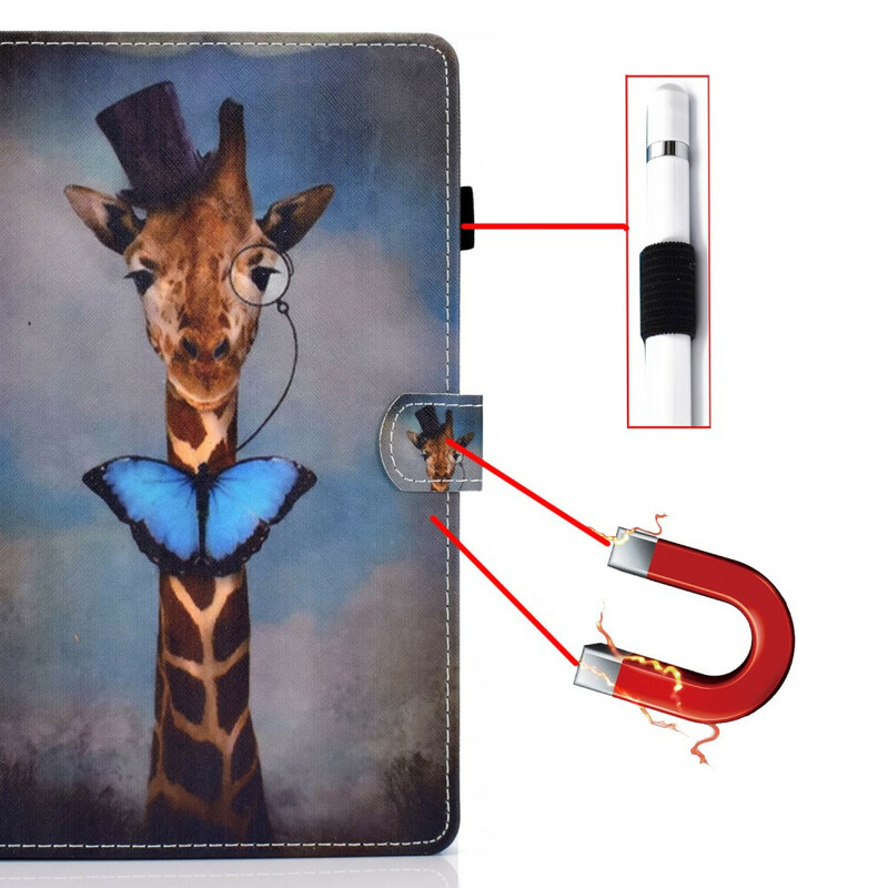 iPad Air 10.9" (2020) Chic Giraffe Hülle