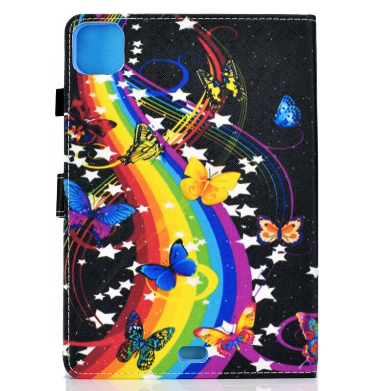 iPad Air 10.9" (2020) Rainbow Butterflies Hülle