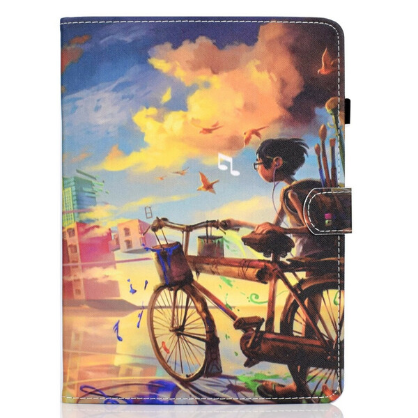 Hülle iPad Air 10.9" (2020) Fahrrad Art