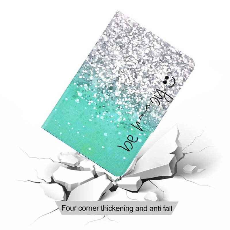 iPad Air 10.9" (2020) Hülle mit Glitzerpartikeln