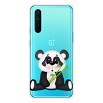 OnePlus Nord Transparent Panda Traurig Cover