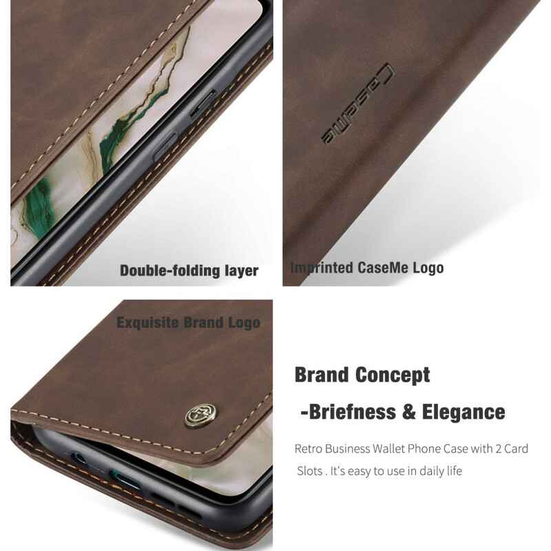 Flip Cover OnePlus Nord CASEME Kunstleder