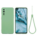 OnePlus Nord Liquide Silicone Cover Mit Lanyard