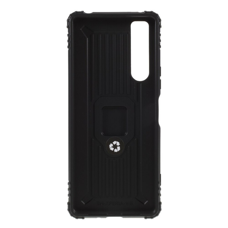 Sony Xperia 1 II Ring und Kohlefaser Cover