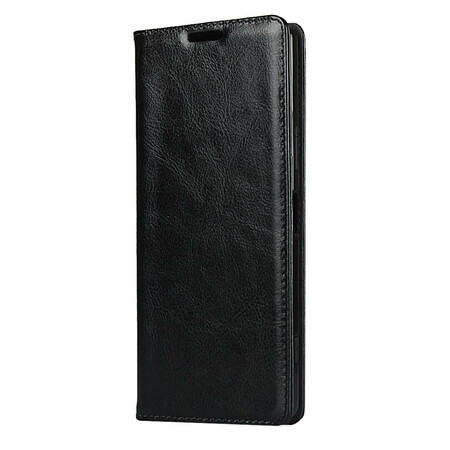 Flip Cover Sony Xperia 1 II Echtleder Reinheit