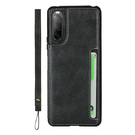 Sony Xperia 10 II Cover Kartenhalter Halterung und Lanyard