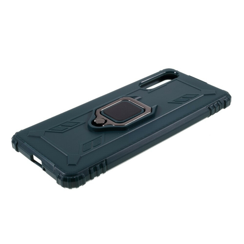 Sony Xperia 10 II Hülle Ring und Kohlefaser