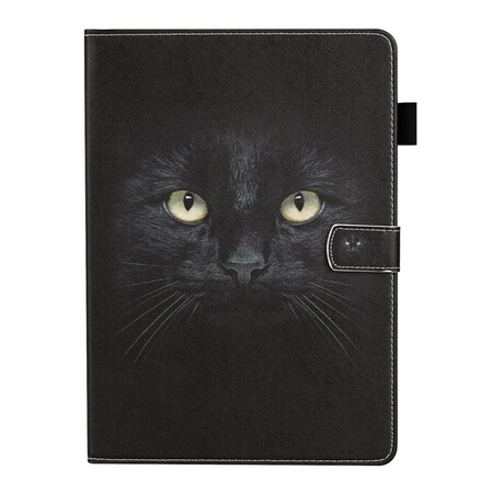 iPad Hülle 10.2" (2020) (2019) / Pro 10.5" Katze Schwarz