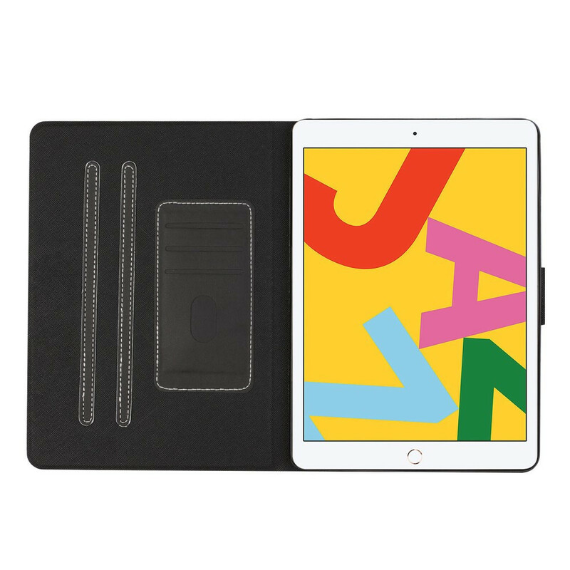 Hülle iPad 10.2" (2020) (2019)/Air 10.5" (2019)/Pro 10.5" Kunstleder Klassisch