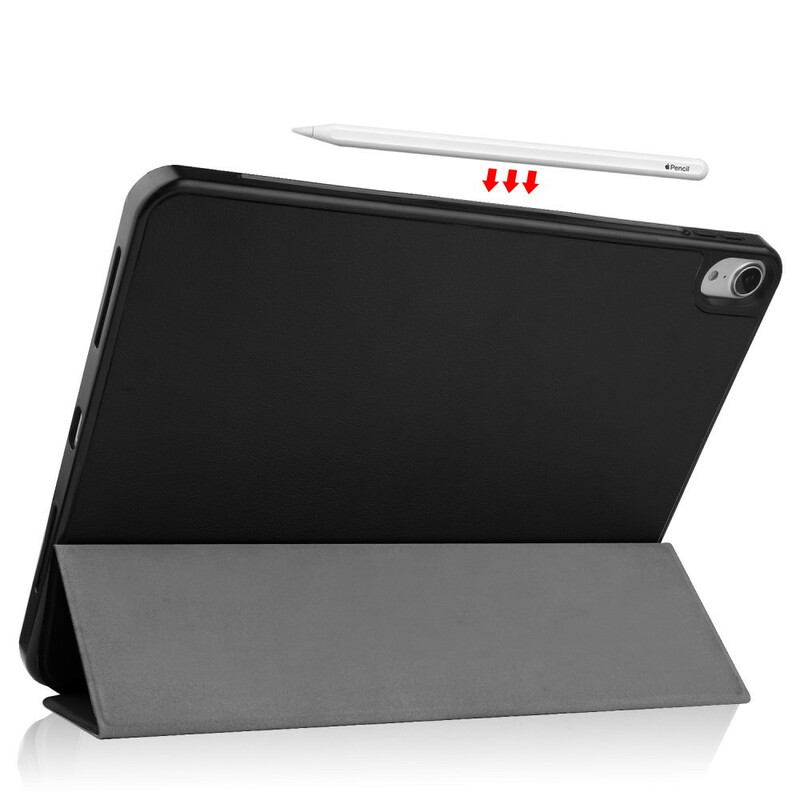 Smart Case iPad Air 10.9" (2020) Style Leder Litschi Stifthalter