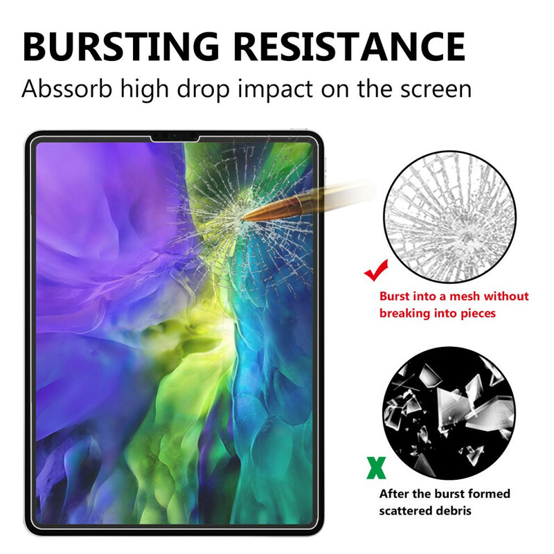 Schutz für das Display aus gehärtetem Glas iPad Air 10.9" (2020)