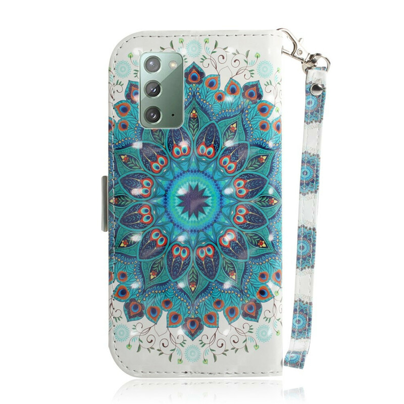 Samsung Galaxy Note 20 Magistral Mandala Tasche mit Riemen