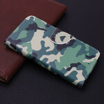 Samsung Galaxy A10s Camouflage Military Tasche