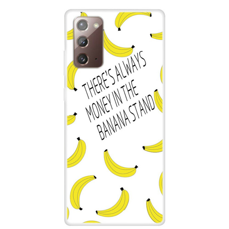 Samsung Galaxy Note 20 Hülle Transparent Banana Money