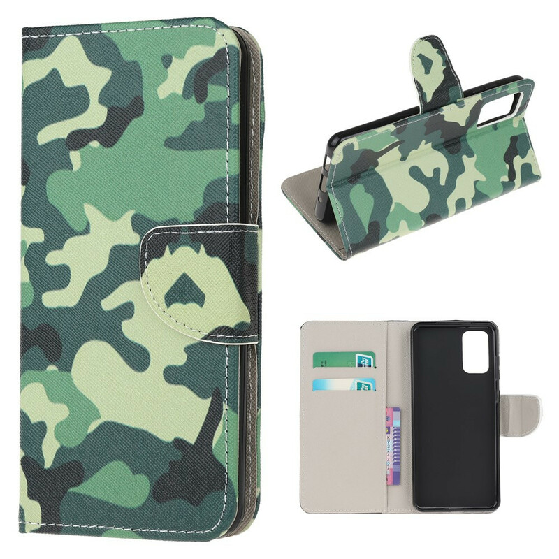 Samsung Galaxy S20 FE Camouflage Military Hülle
