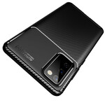 Samsung Galaxy S20 FE Hülle Flexible Kohlefaser Texture