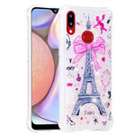 Samsung Galaxy A10s Cover Der Eiffelturm Glitzer