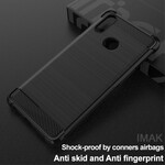 Samsung Galaxy A10s IMAK Vega Series Kohlefaser Cover Gebürstet