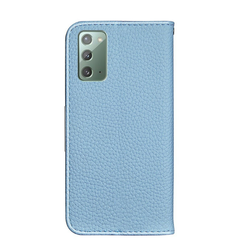 Flip Cover Samsung Galaxy Note 20 Kunstleder Litchi Ultra Chic