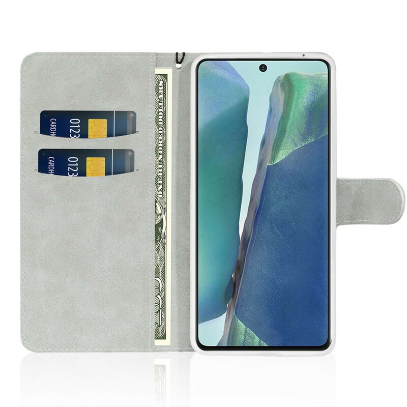 Hülle Samsung Galaxy Note 20 Pailletten S Design