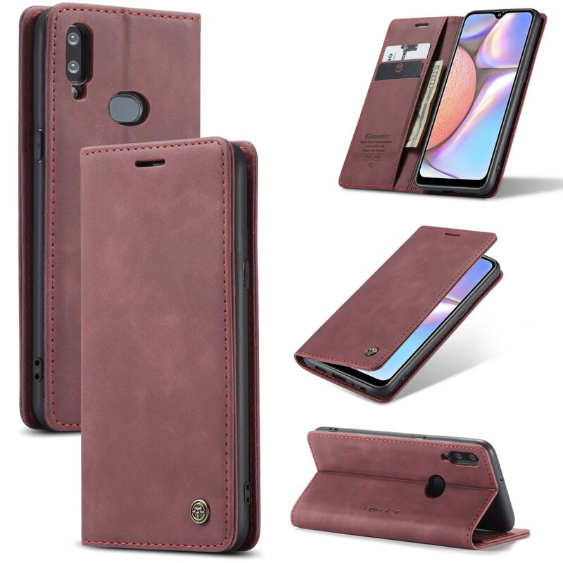 Flip Cover Samsung Galaxy A10s CASEME Kunstleder Flip Cover Samsung Galaxy A10s CASEME Kunstleder