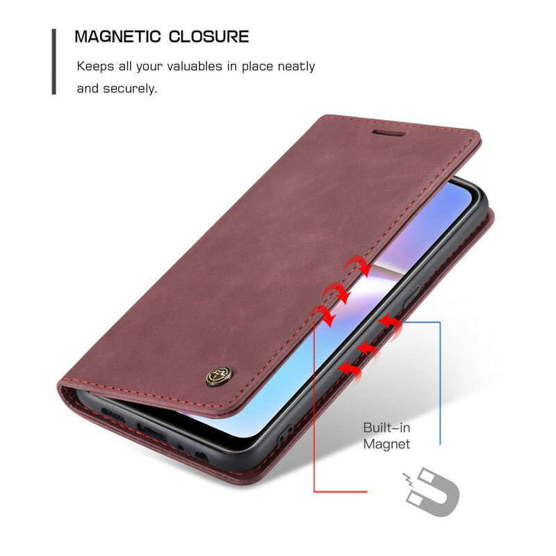 Flip Cover Samsung Galaxy A10s CASEME Kunstleder
