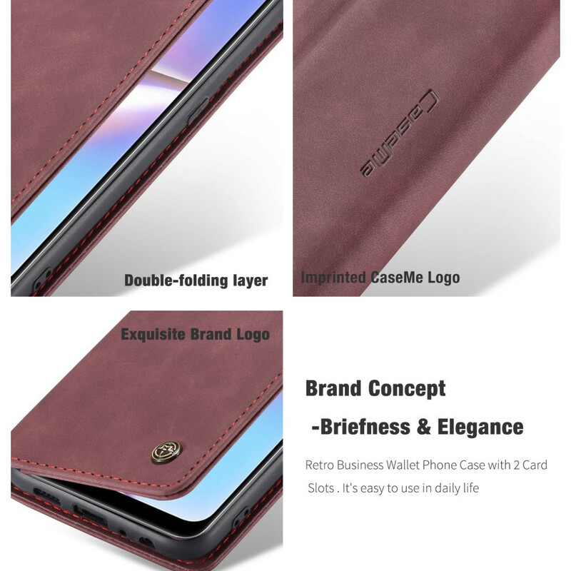 Flip Cover Samsung Galaxy A10s CASEME Kunstleder Flip Cover Samsung Galaxy A10s CASEME Kunstleder