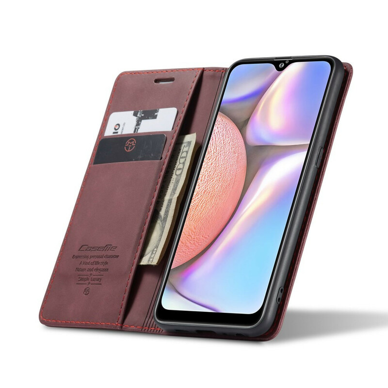 Flip Cover Samsung Galaxy A10s CASEME Kunstleder Flip Cover Samsung Galaxy A10s CASEME Kunstleder