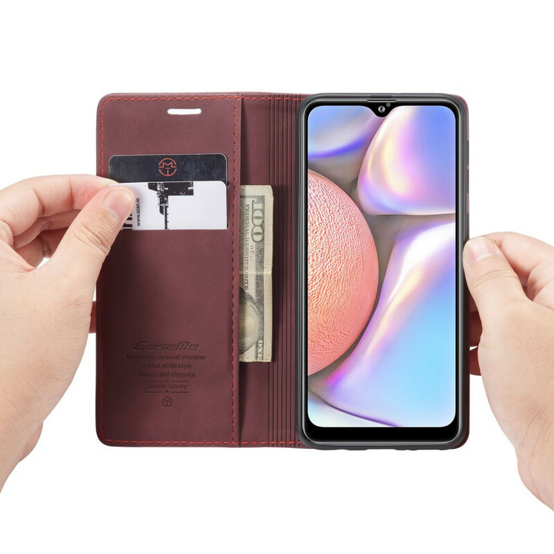 Flip Cover Samsung Galaxy A10s CASEME Kunstleder Flip Cover Samsung Galaxy A10s CASEME Kunstleder