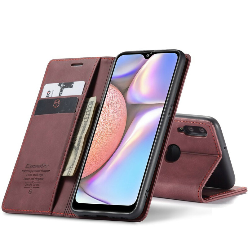 Flip Cover Samsung Galaxy A10s CASEME Kunstleder Flip Cover Samsung Galaxy A10s CASEME Kunstleder