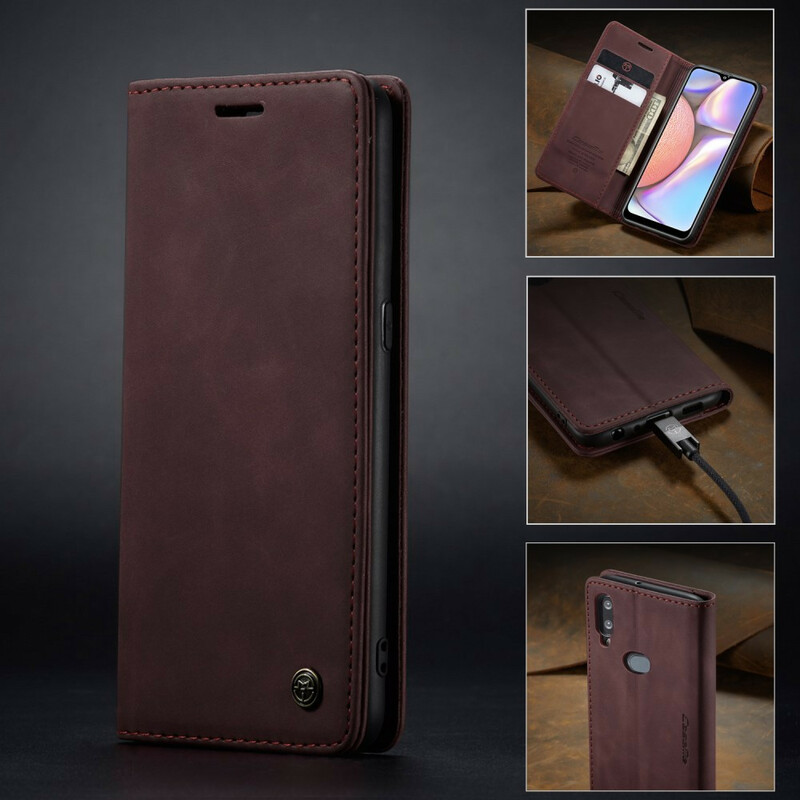 Flip Cover Samsung Galaxy A10s CASEME Kunstleder Flip Cover Samsung Galaxy A10s CASEME Kunstleder