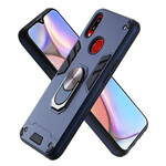 Samsung Galaxy A10s Cover Abnehmbar Ring-Stütze Metallic