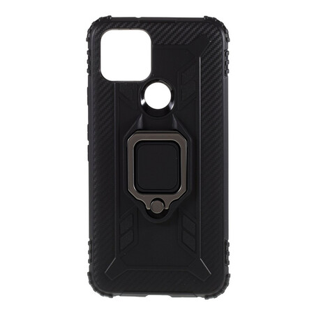 Google Pixel 5 Ring und Kohlefaser Cover