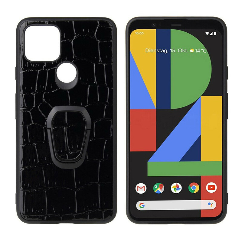 Google Pixel 5 Style Crocodile Ring-Halterung Cover