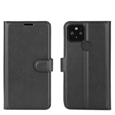 Hülle Google Pixel 4A 5G Kunstleder Klassisch