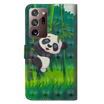 Samsung Galaxy Note 20 Ultra Panda und Bambus Hülle