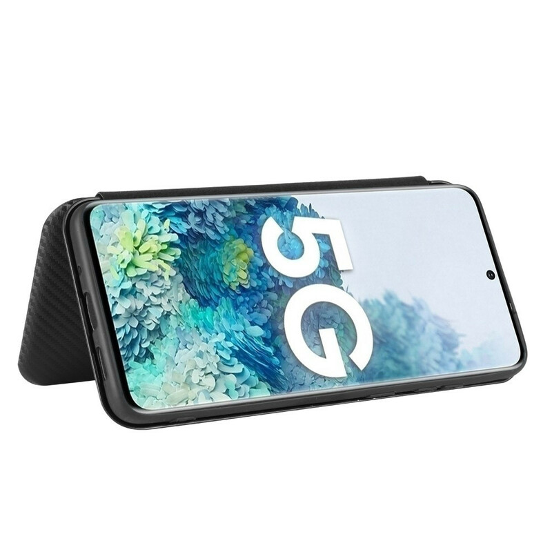 Flip Cover Samsung Galaxy S20 FE Kohlefaser