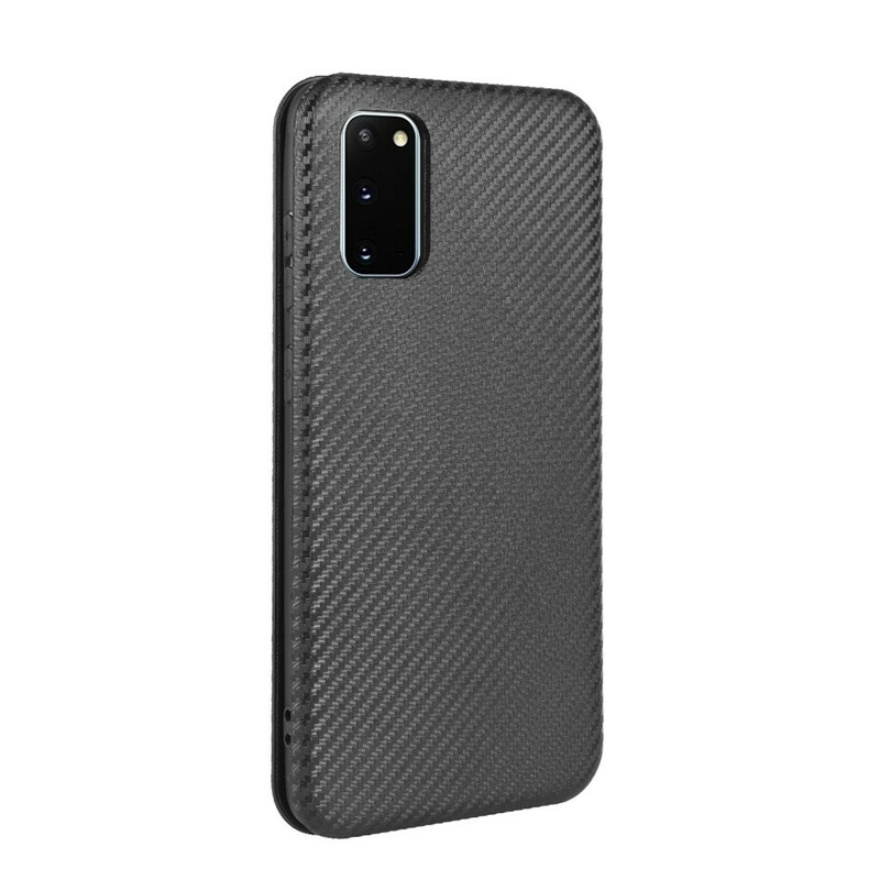 Flip Cover Samsung Galaxy S20 FE Kohlefaser