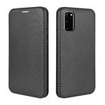 Flip Cover Samsung Galaxy S20 FE Kohlefaser
