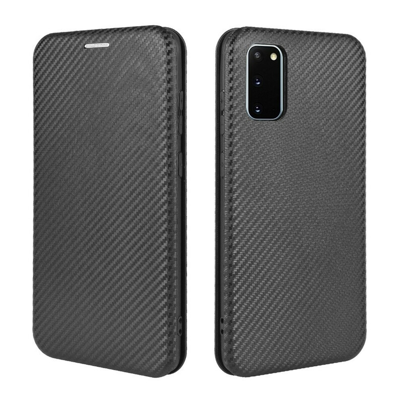 Flip Cover Samsung Galaxy S20 FE Kohlefaser