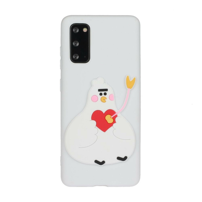 Samsung Galaxy S20 Cover das Huhn der Liebe
