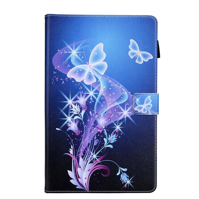 Samsung Galaxy Tab A 8.0 (2019) Hülle Magische Schmetterlinge