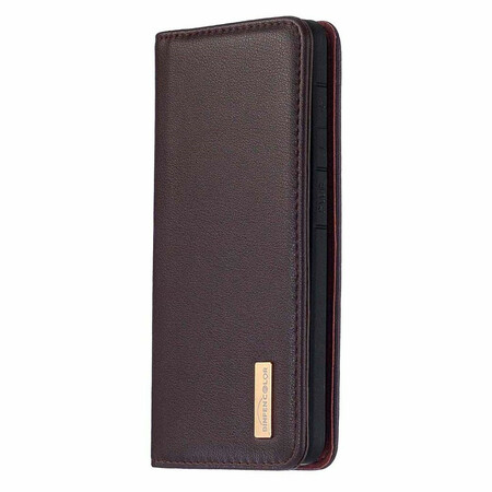 Flip Cover Samsung Galaxy S20 Echtleder Abnehmbare Hülle